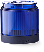 PC7DR 910 035  405 | Optische module, zwaai, blauw, 70mm, 24 VAC/DC, LED