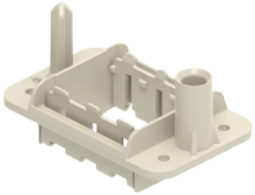 CX 03 PDF | Docking frame, size 57.27, MIXO Plastic, for 3 ME
