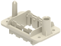 CX 03 PDF | Docking frame, size 57.27, MIXO Plastic, for 3 ME