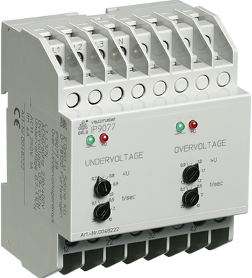 IP9077.39 3/N AC415/240V 0,1-20S | Spanningbewakingsrelais
