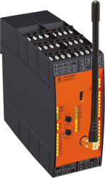 UH6900.22PS/00MF0 DC24V 433-434MHz | Veiligheidsmodule draadloos, 2NO/1NC