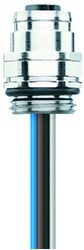 EC-FKD3-0,5/16 | M12 connector, 3p, female 0°, 0,5 m, chassisdeel, front wall