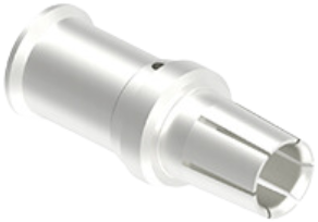 C30FA 70 | Female krimp contact, serie C30, 300 A, zilver, 70 mm², AWG 2/0