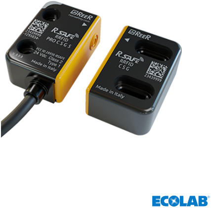 RRFID PRO C S G 3 | RFID veiligheidsschakelaar, actuator gecodeerd, 3m kabel, 22mm breed