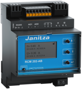 RCM 202-AB | Differentiaal stroom monitoring module