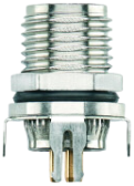 AL-FHM8KSA8-P/M10 | Paneel connector, M8, female, recht, 8-polig, afgeschermd