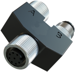 CRY12-S1 - Y-Splitter t.b.v. eerste RRFID sensor
