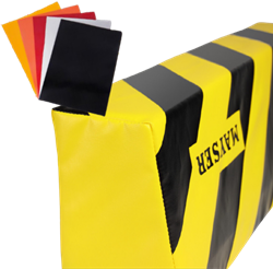 Veiligheidsbumper met polyester extreme cover | Op maat gemaakt