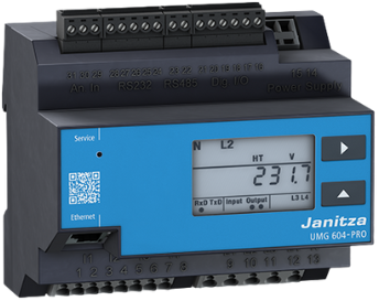 Janitza UMG 604 E-PRO (Uh2050Vac/2070Vdc) 5216222