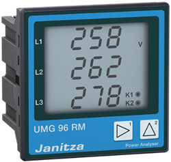 UMG 96RM (Uh 24..90Vac/24..90Vdc) | Universele energiemeter